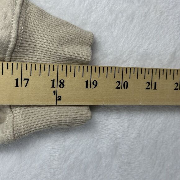 Barbie Sweater Women’s Small Tan Pullover Long Sleeve Sweatshirt - Picture 11 of 13